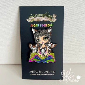 2025 JASMINE BECKET GRIFFITH & Sugar Fueled CatCon Cosmic Kittens Exclusive Pin - Picture 1 of 3