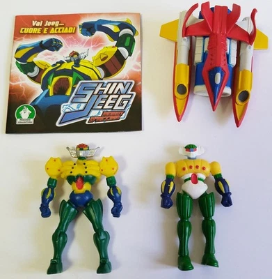 Shin Jeeg Robot d'Acciaio Lotto 3 PVC Figures Jeeg Shin Big Shooter - Immagine 1 di 4