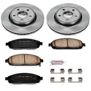 Kit de pastillas de rotores de freno de disco delantero PowerStop KOE2219 para 05-10 Grand Cherokee - Imagen 1 de 1