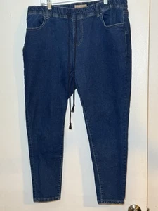 Honey & Bristle Pull On With Drawstring Stretch Jeans Sz 20 - Picture 1 of 5
