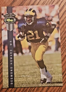 1992 Classic Four Sport #76 Desmond Howard - Picture 1 of 2