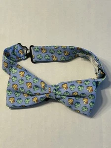 Vineyard Vines Silk Bow tie YOUTH Boys Lucky Duck Clover Martha Vineyard Whale - Picture 1 of 6