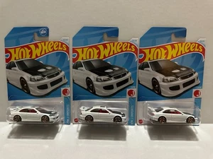 Hot Wheels HW J-Imports 2/10 Honda Civic Si 45/250 - Blanco - Lote de 3 - Imagen 1 de 6