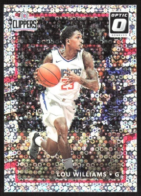 6111F 2017-18 Donruss Optic #65 Lou Williams Fast Break Holo - Image 1 of 2
