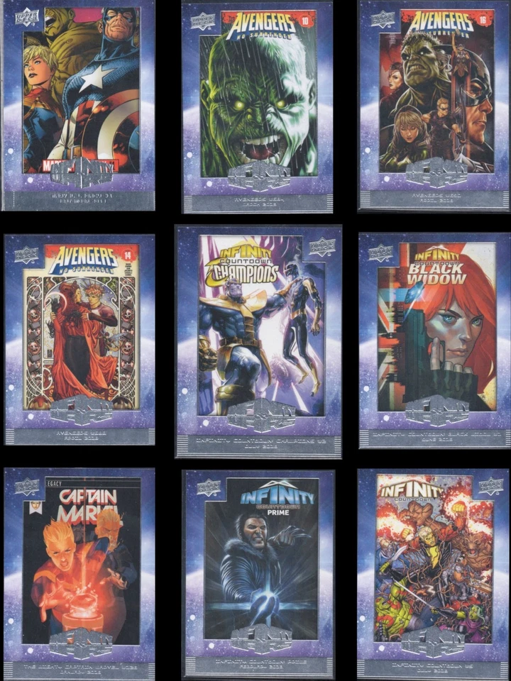 Insertos anuales de portada de cómic de Marvel Upper Deck 2018-19 (elige tu tarjeta) casi nuevo/como nuevo Foto 1 de 1