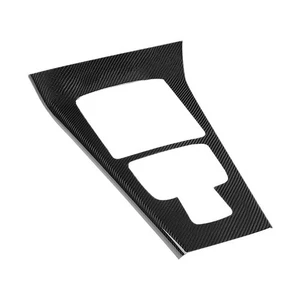 Real Carbon Fiber Console Cup Holder Gear Shift Panel Cover for Benz CLA 2020-23 - Picture 1 of 5