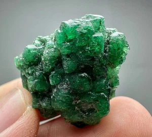 Swat Smaragd Transluzente Kristallstrauß / 58 Karat - Bild 1 von 12