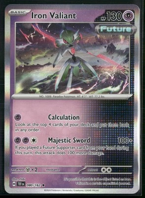 SV05: Temporal Forces #080/162 Iron Valiant - Image 1 of 2