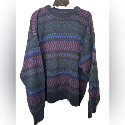 Vintage Colours by Alexander Julian Multicolor Knit Sweater - Image 1 of 4
