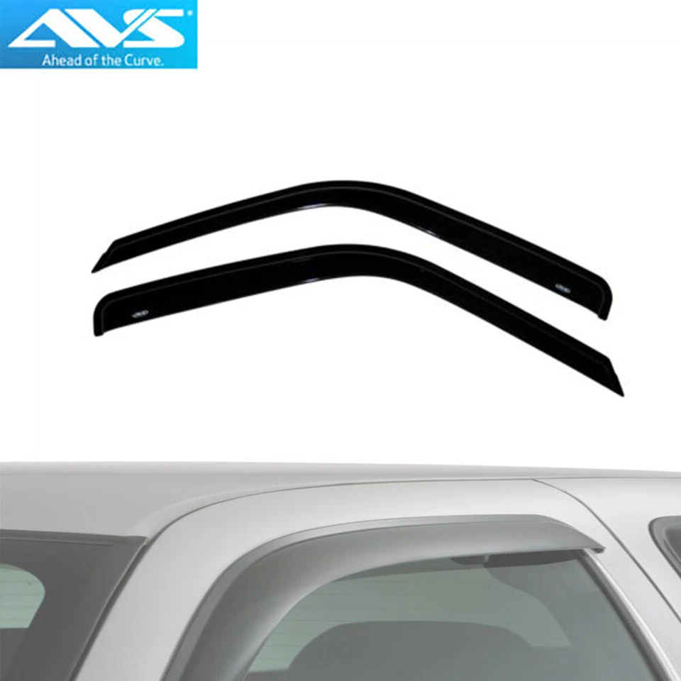 AVS 92956 2pc Window Vent Visor Rain Guards for Silverado / Sierra Standard Cab - Image 1 of 3