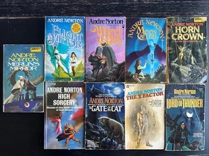 Andre Norton Science Fiction Vintage Book Lot Of 9 - Bild 1 von 19