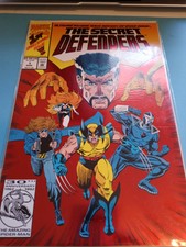 Vintage Mar 1993 The Secret Defenders #1 Marvel Comics  In Sleeve