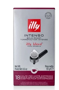Illy Pads intenso ESE Pods,Servings,Tabs,Cialde 786 g - 6 x 18 St. - 108St - Bild 1 von 1