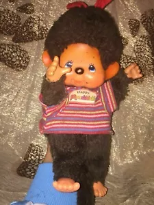 Original Sekiguchi 1974 MONCHHICHI HANDPUPPE MÄDCHEN Monchichi *Rarität* #w149 - Picture 1 of 6