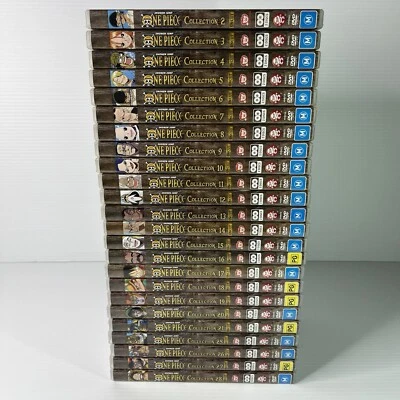 BULK One Piece Uncut Collection 2-21 + 25-28 DVD 1999 Region 4 PAL FREE POST AUS - Image 1 of 4