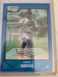 2008 1st Bowman Chrome Blue Refractors BC #/150