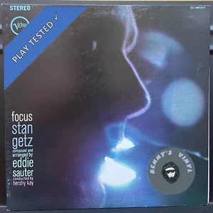 JAPAN! NM/VG+🔥Stan Getz Focus LP⭐️‘82 Japan Press Cool Jazz - Imagen 1 de 9