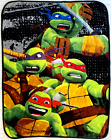 Teenage Mutant Ninja Turtles Fleece Blanket Extreme Closeup Nickelodeon 38 x 50
