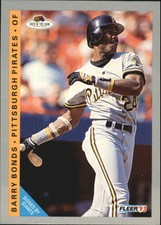 1993 Fleer Fruit of the Loom #6 Barry Bonds 