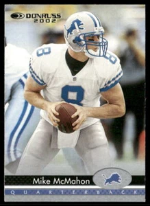 Mike McMahon 2002 Donruss #65 Detroit Lions - Picture 1 of 2