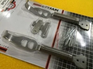 Spring type boot hold down hooks bonnet stainless steel pin trunk - Picture 1 of 2