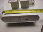 Byrne Edge Halterung Stromverteilungseinheit mit USB BE07159-EM-AV-120 USA weiß