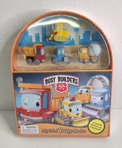 Busy Builders My Mini Busy Books con 4 estatuillas y un tablero de juegos - Imagen 1 de 3