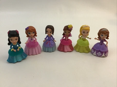 Disney Princess Sofia The First Deluxe Figures Lot Topper Lot Of 6 Toys Lot C Cover