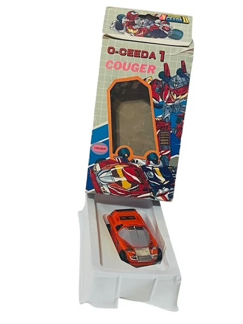 O-Ceeda Couger Hawk Cougar 变形金刚 复古机器人人偶 汽车机器人盒 BMC2 — 第 1/4 张图片