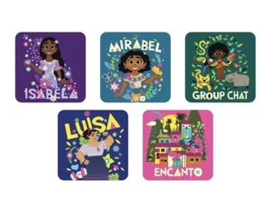 Paquete de 5 peldaños de ducha para bañera para niños Disney Encanto Luisa Isabella Mirabel antideslizantes - Imagen 1 de 3