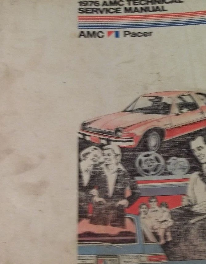 Manual De Taller Técnico De Reparación OEM De 1976 AMC AMERICAN MOTORS Pacer - Imagen 1 de 1
