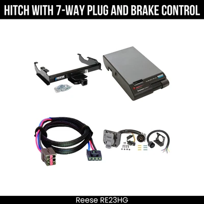 Hitch Tow PKG+ Brake Control For 63-87 Chevy GMC C/K 99-00 Ford F-350 Super Duty - Image 1 of 4