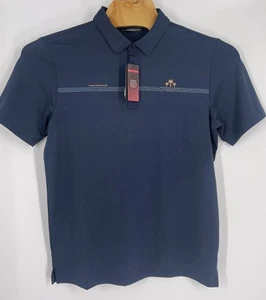 Neu mit Etikett Travis Matthew Bay Breaker Golf Poloshirt Herren Größe Large blau - Bild 1 von 4