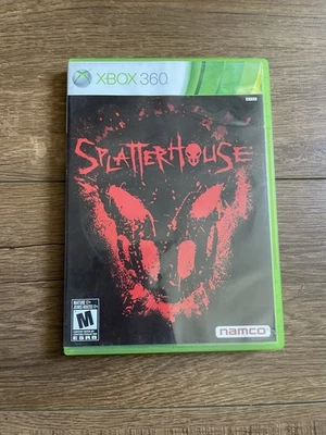 Splatterhouse (Microsoft Xbox 360, 2010) Namco Horror Game Complete CIB - Image 1 of 4