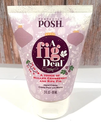 Perfectly Posh A fig Deal Big Fat Yummy Hand Crème New Sealed 3 fl oz - Image 1 of 3