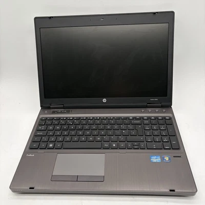 HP ProBook 6560b Core i3 2350M 2.30GHz 4GB RAM 500GB HDD Windows 7 Pro Laptop #D - Image 1 of 4