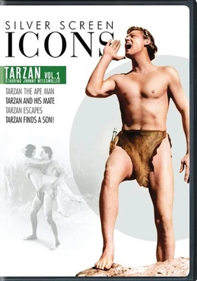Silver Screen Icons - Johnny Weissmuller As Tarzan DVD  NEW Foto 1 de 3