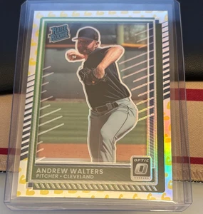 2025 Donruss Optic #78 Andrew Walters  /149 Flex Emoji Rated Prospect Cleveland - Picture 1 of 4
