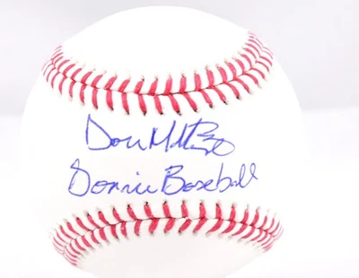 Don Mattingly Autographed Rawlings OML Baseball w/Donnie Baseball-Beckett W Holo - Image 1 of 4