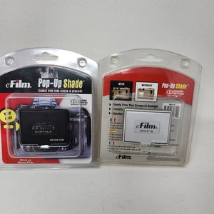 2 Delkin Dispositivi eFilm Paralumi Schermo Pop-Up per Nikon D70S e Universale 2" - Foto 1 di 7