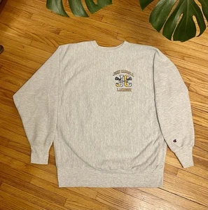 VTG 90’s 2XL XXL John Carroll University JCU Champion Reverse Weave Sweatshirt - Picture 1 of 7