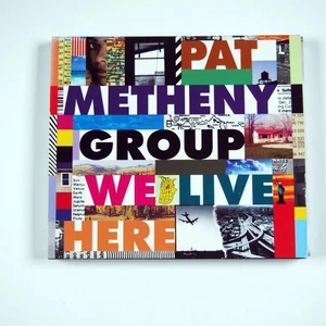 Pat Metheny Group CD We Live Here Album Jazz Fusion 1995 Jewel Case Music PMG - Imagen 1 de 6