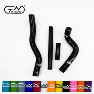 Kit de manguera de radiador de silicona para Suzuki RM125 RM 125 2001-2008 2002 2003 04 negro - Imagen 1 de 10