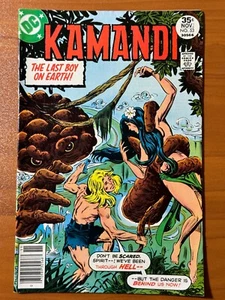 KAMANDI The Last Boy On Earth! No. 53 Nov 1977 Comic Book DC Comics VF - Picture 1 of 5