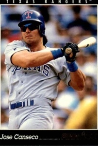 1993 Pinnacle #49 Jose Canseco Texas Rangers - Picture 1 of 2