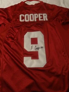 CAMISETA NIKE TALLA 50 FIRMADA POR AMARI COOPER ALABAMA CRIMSON TIDE CON CERTIFICADO DE AUTENTICIDAD - Imagen 1 de 6