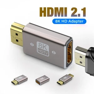 Premium HDMI Extender Joiner Male Female Connector Audio Video 8K UltraHD V2.1 - Picture 1 of 14