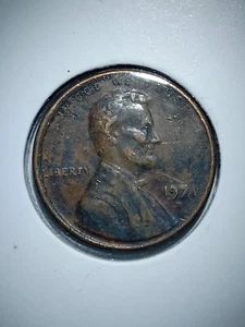 1971 Denver Lincoln Cent With Improper Alloy Error And Doubling On The Obverse!! - Picture 1 of 9