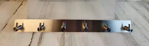 NEW Silver 6 Prong Organizer Jewlery Modern Storage 15.25" x 1.75" - Picture 1 of 5