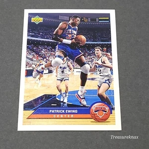 McDonald's 1992-93 Upper Deck #P28 Patrick Ewing Knicks - Imagen 1 de 2
